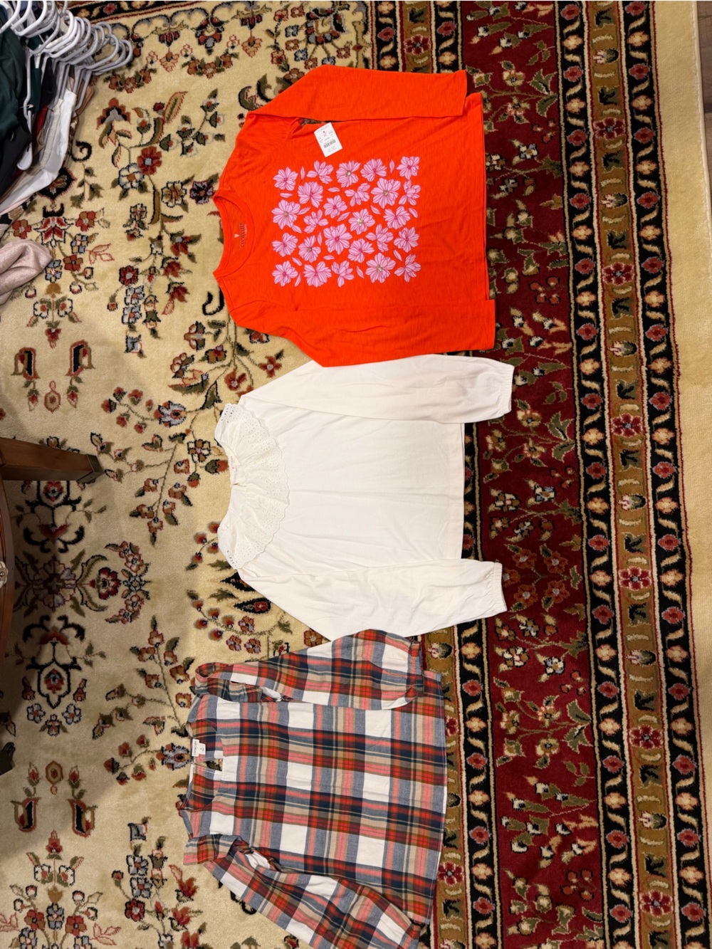 3 J Crew Girls Long-Sleeve Tops
